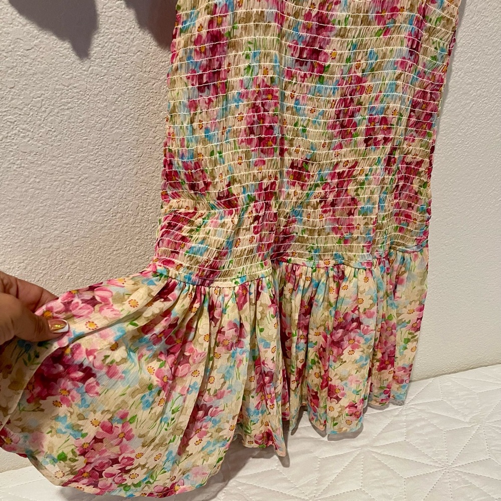 TiMo Floral Mini Summer Dress - Picture 3 of 6
